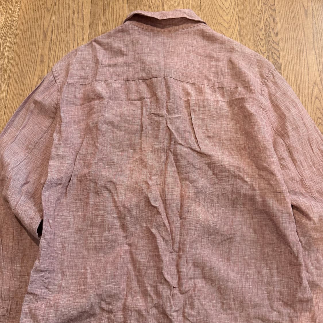 타임 버건디 린넨 셔츠  상품이미지5