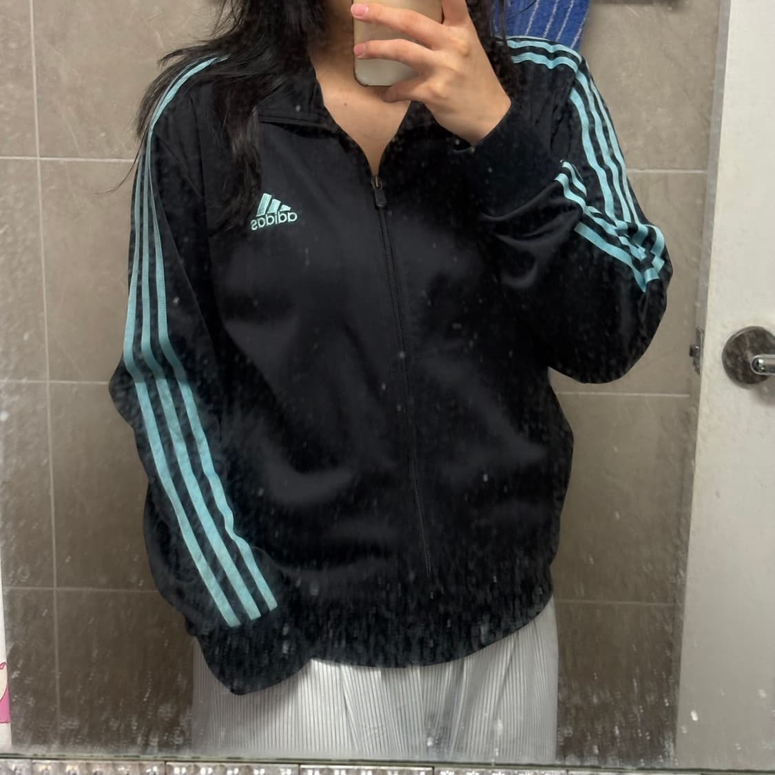 희귀) 아디다스 검정 하늘 져지 95 상품이미지1