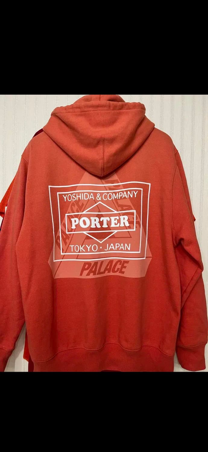 ( L 사이즈 ) 팔라스 X 포터 후드 오렌지 24FW 상품이미지2