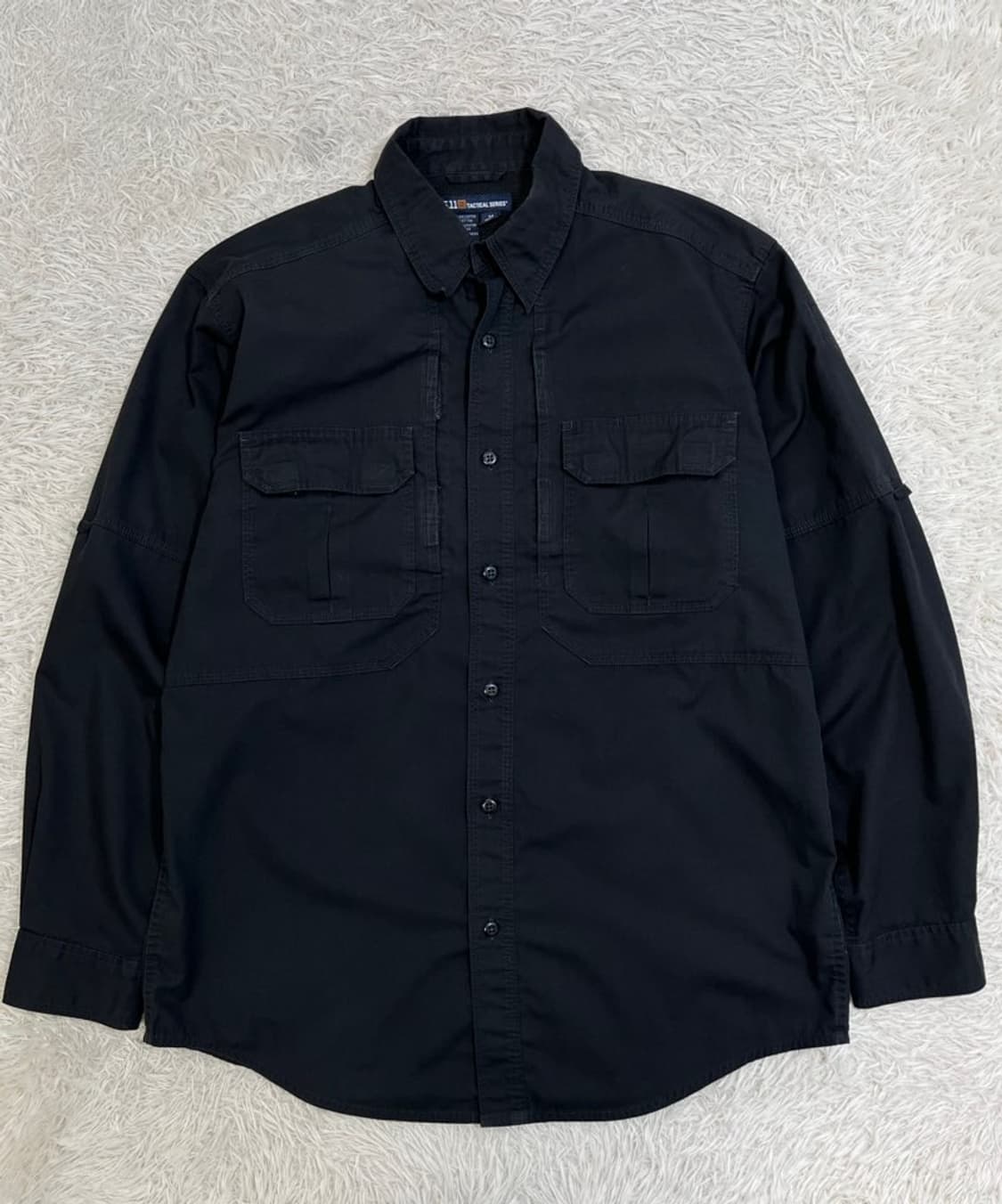 511택티컬 블랙 셔츠/#3324 상품이미지1