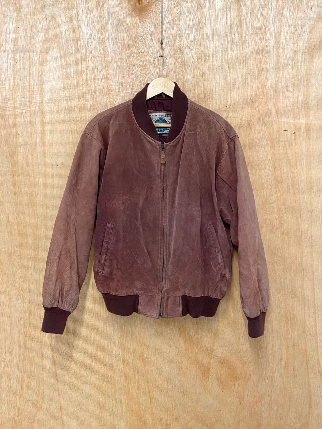 80's VTG hard faded suede blouson 하드 페이딩 상품이미지2