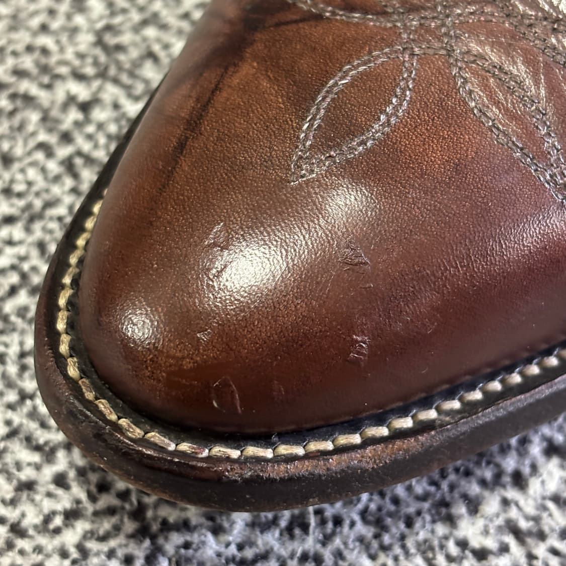 저스틴 justin 웨스턴 부츠 9.5D (265~270) 상품이미지6