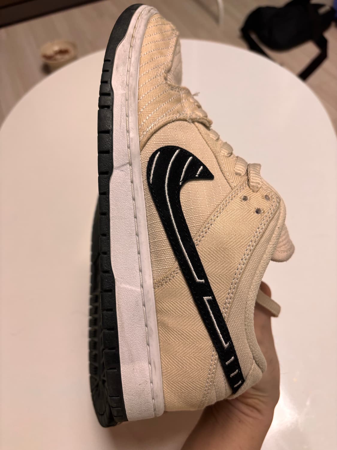 나이키 x 알비노 앤 프레토 SB 덩크 로우 파슬 블랙 270 상품이미지7