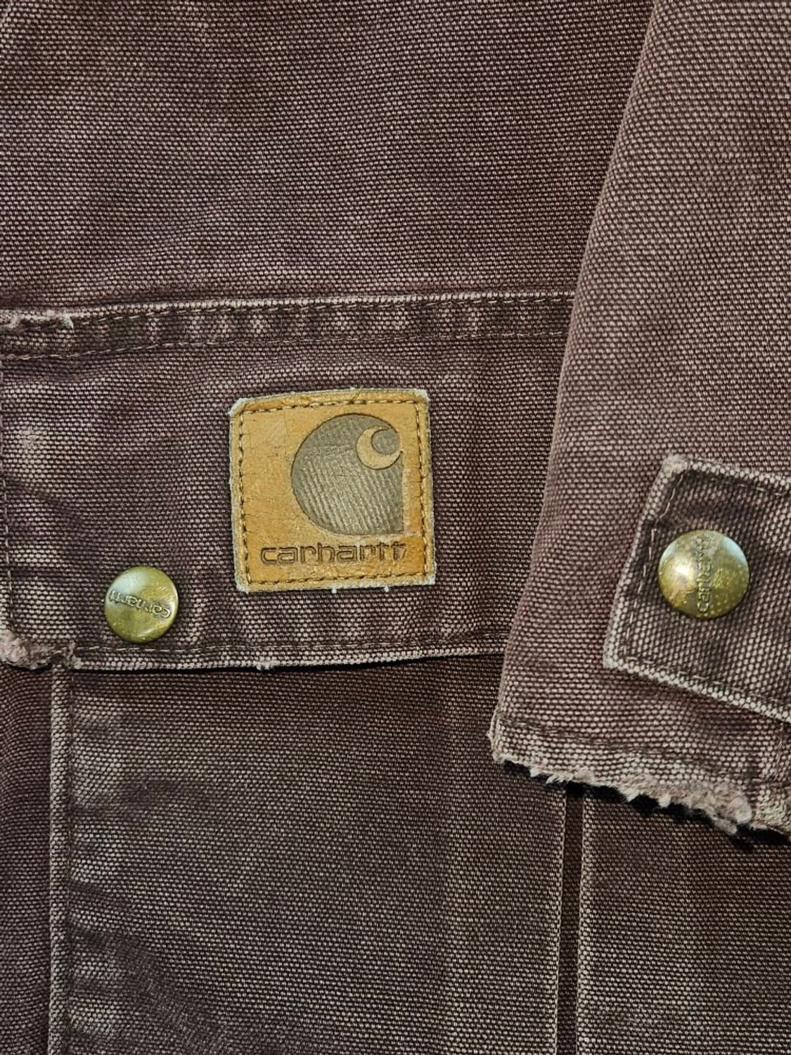 90's USA 칼하트 C10 덕캔버스 초어 자켓 (XL) / 11172 상품이미지8