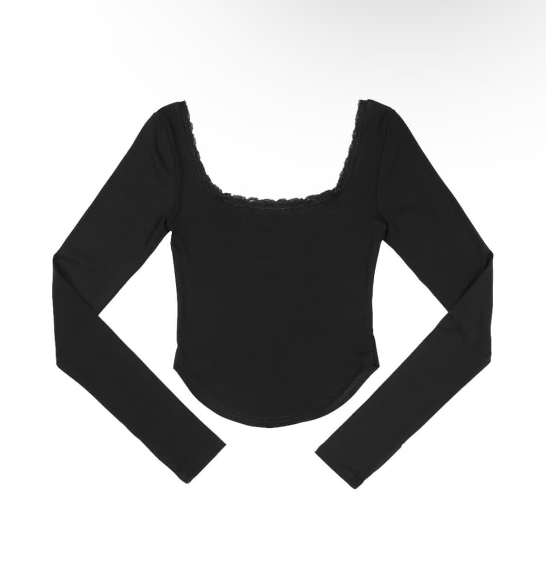 플리즈노팔로우 미미탑 블랙 상품이미지1