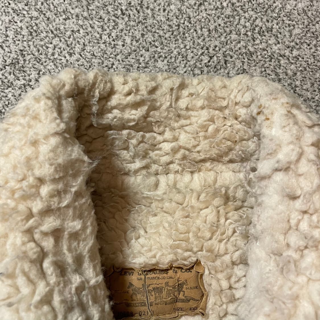 80s 리바이스 오렌지텝 쉐르파자켓 상품이미지5