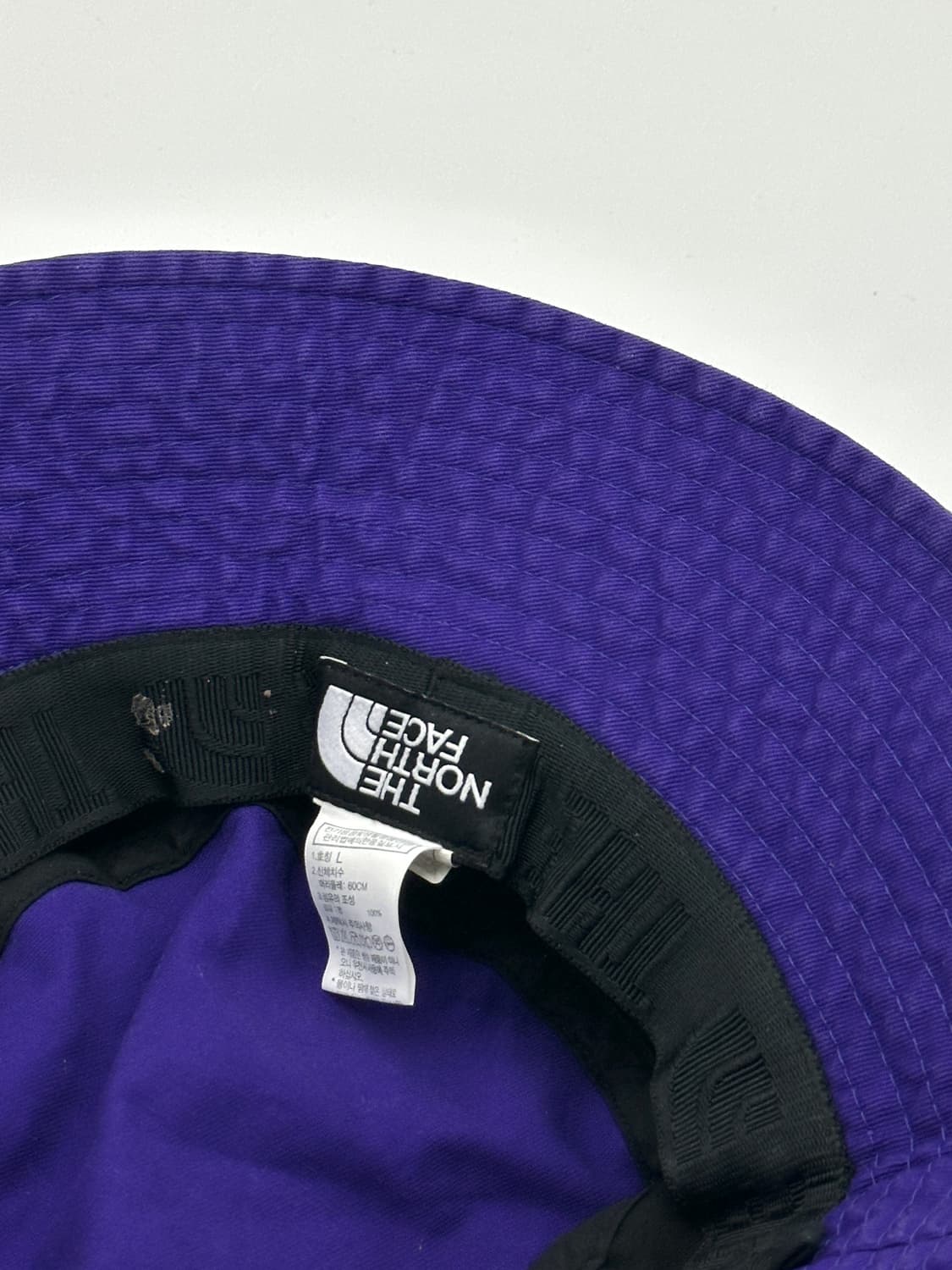 [M] 노스페이스 로고 퍼플톤 버킷햇 모자 상품이미지6