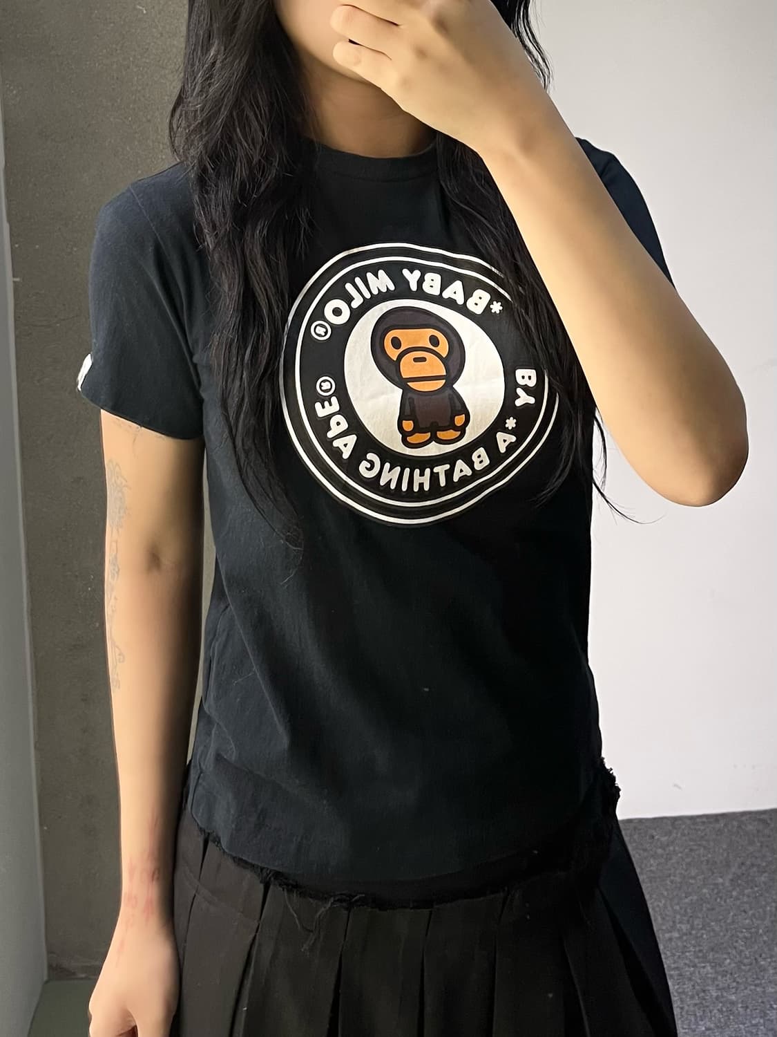 베이프 키즈 베이비 마일로 티셔츠 상품이미지2