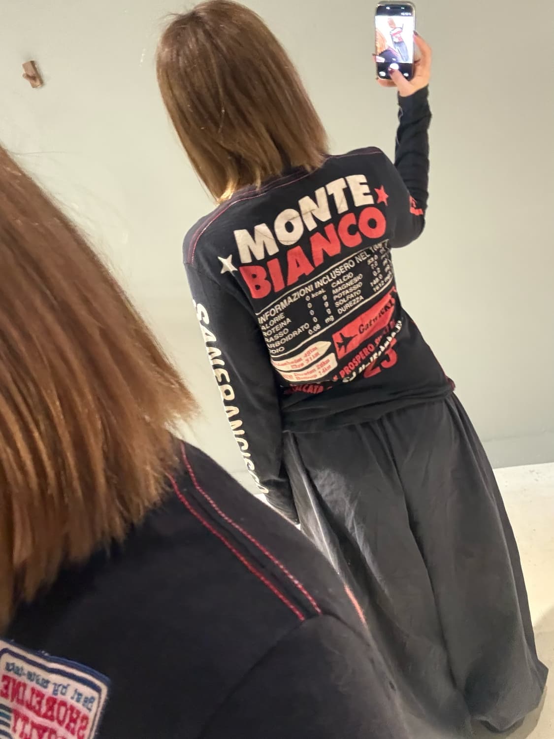 lettering detail long sleeve 상품이미지4