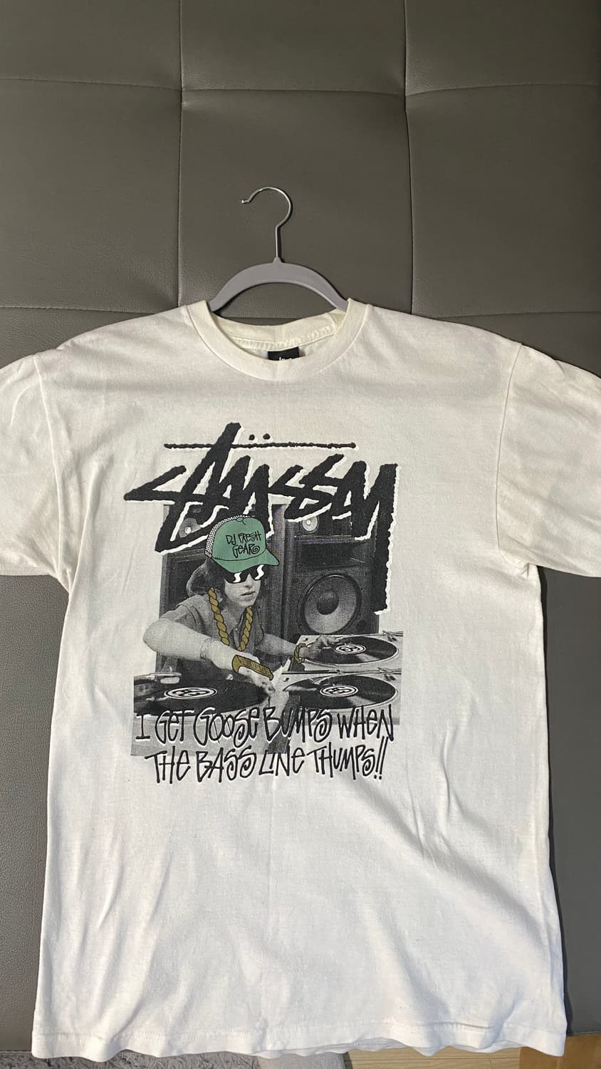 빈티지 스투시 DJ Fresh 반팔 티셔츠 M 정품 상품이미지1