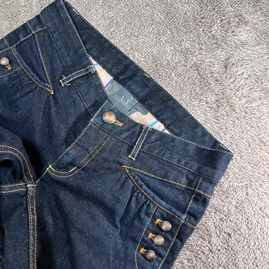 Armani Exchange 7부 데님팬츠 상품이미지2