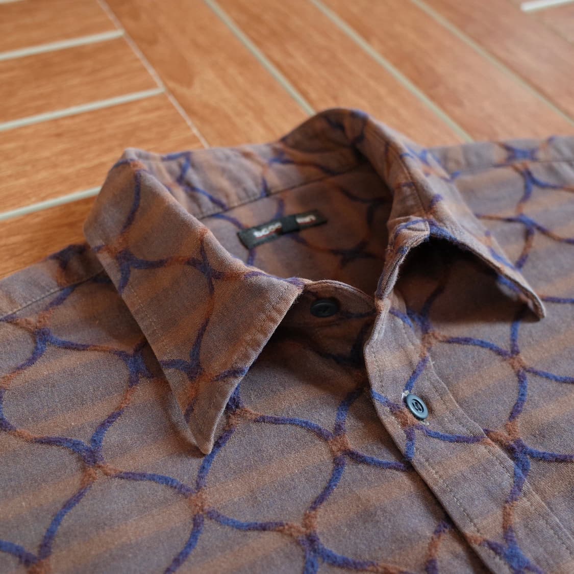 Scoopman vintage pattern cotton shirts 상품이미지4