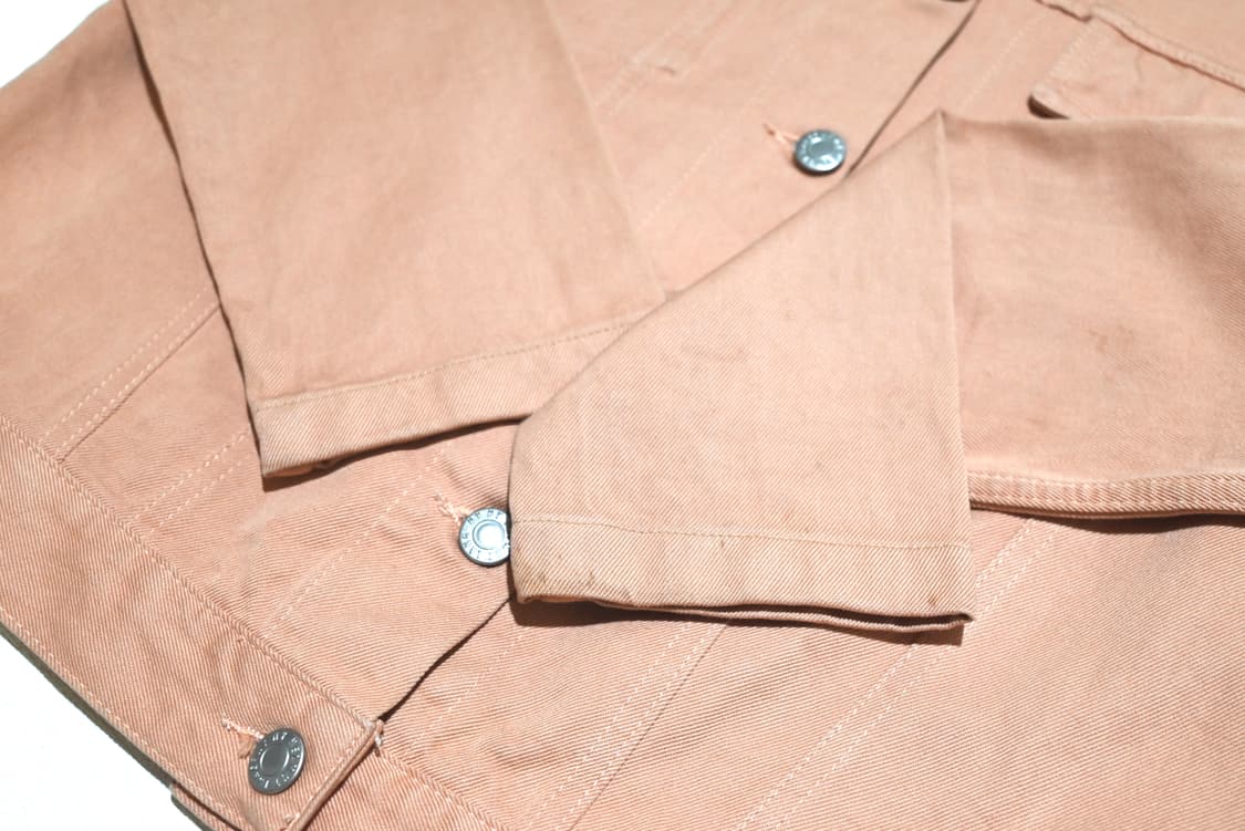 Helmut lang 2000s silk denim jacket 상품이미지5