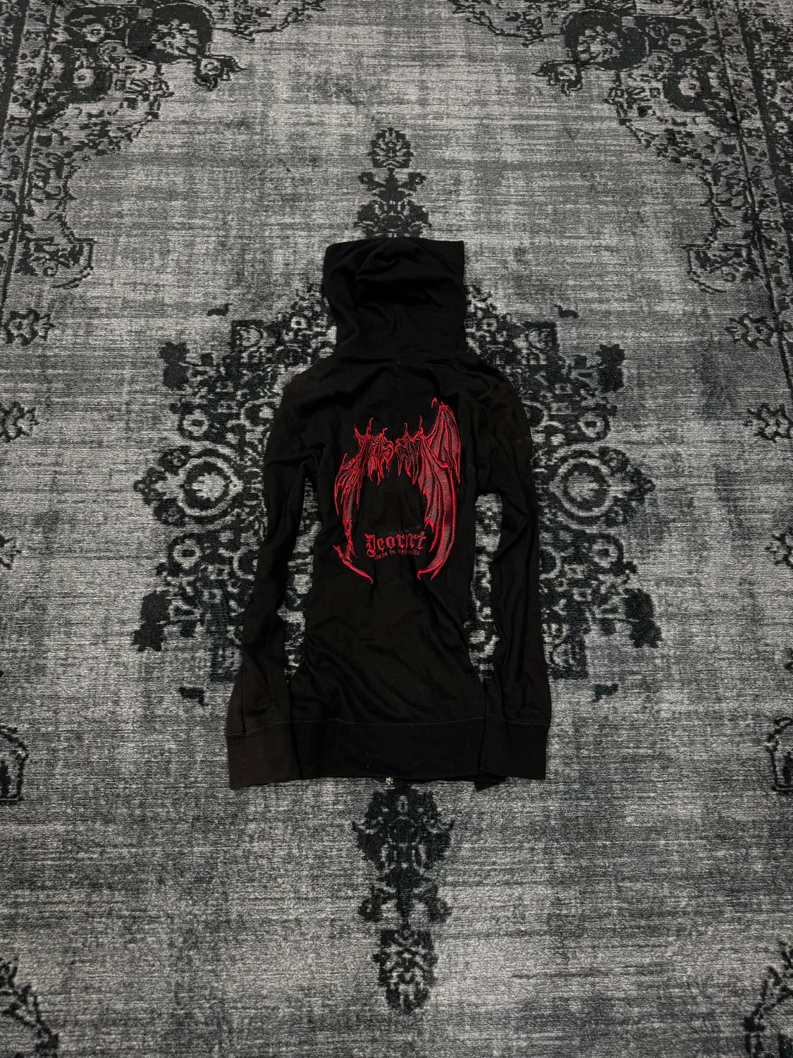 Deorart 00s cat ear punk hoodie 상품이미지6