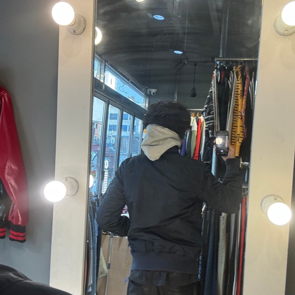 알파 후드 자켓 상품이미지4