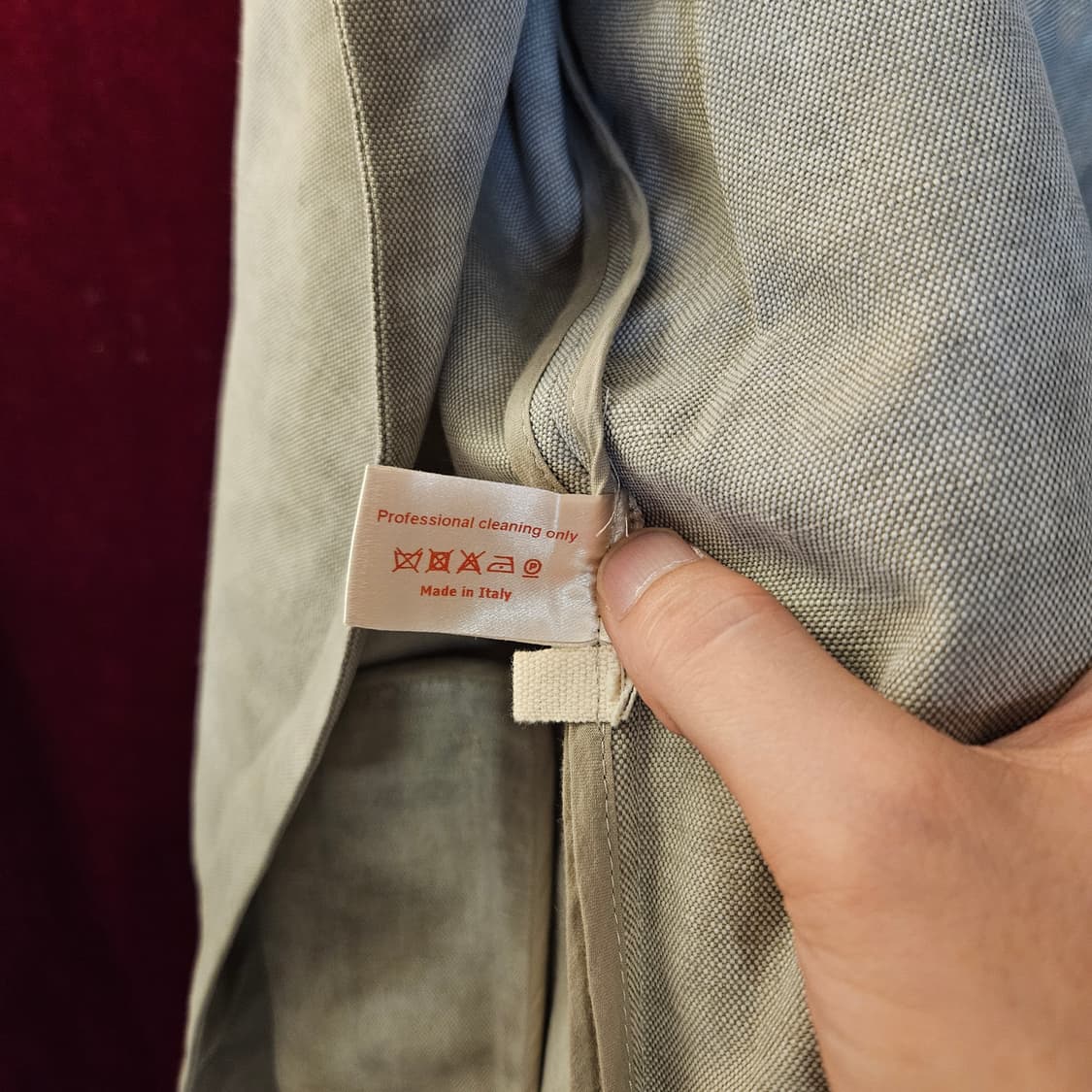 마르니(MARNI) 린넨 반팔 하프 자켓 40size 상품이미지6