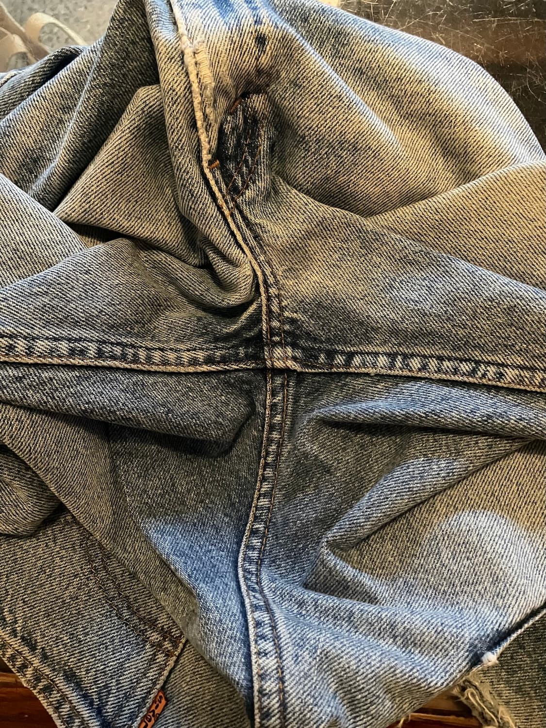 90s USA Levis 517 Boot Cut Denim Pants 상품이미지8