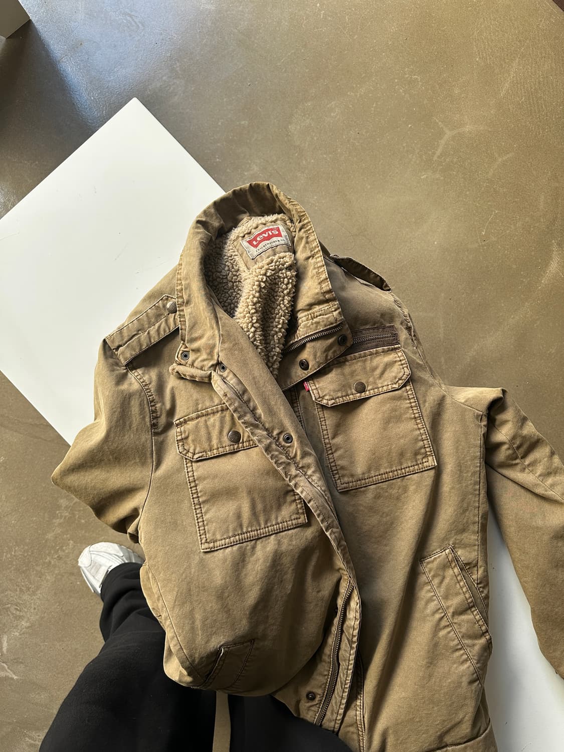 Levis 리바이스 보아 라이닝 필드 자켓 상품이미지4