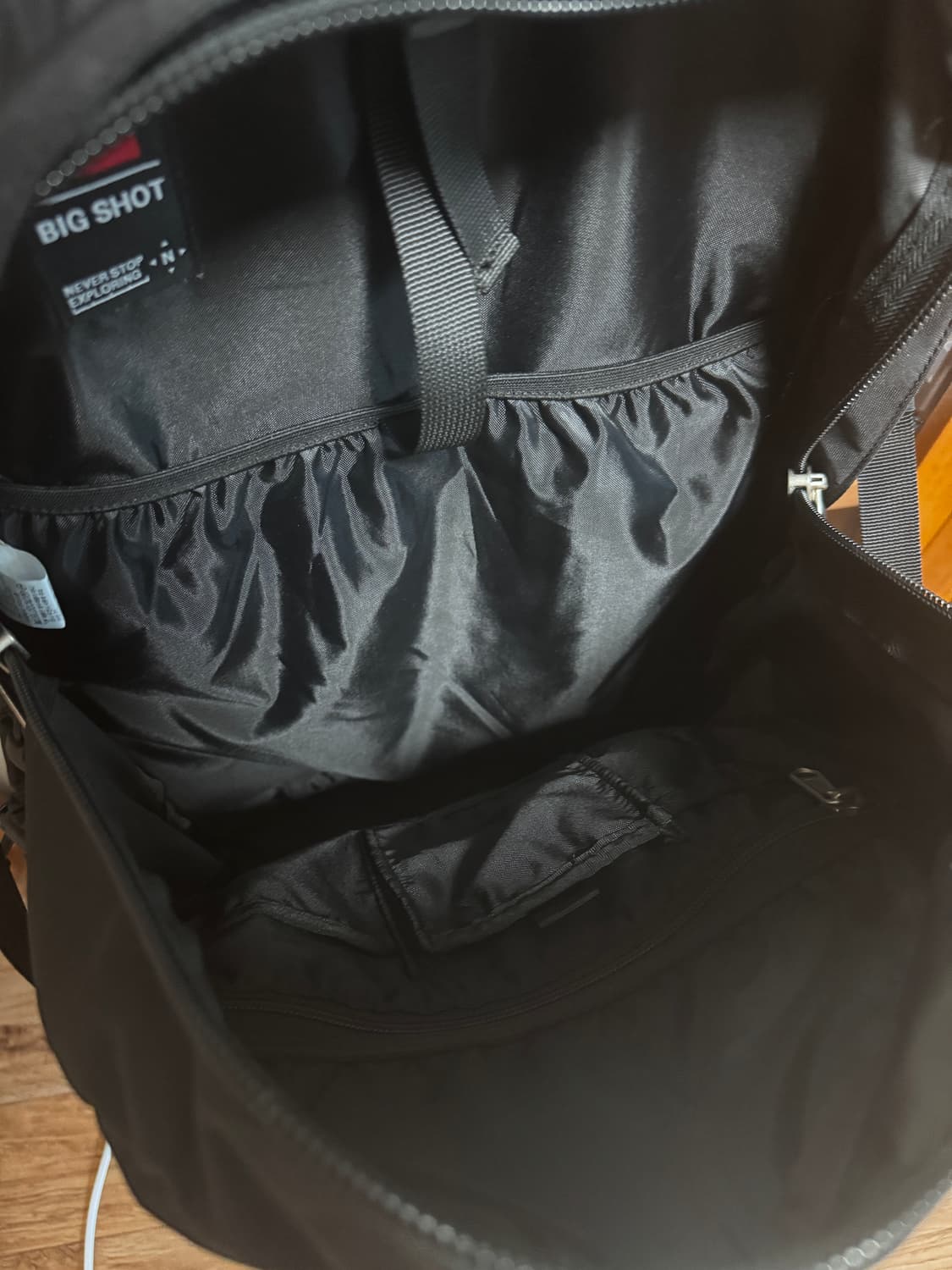 노스페이스 빅샷(BIG SHOT) 백팩 블랙 상품이미지3