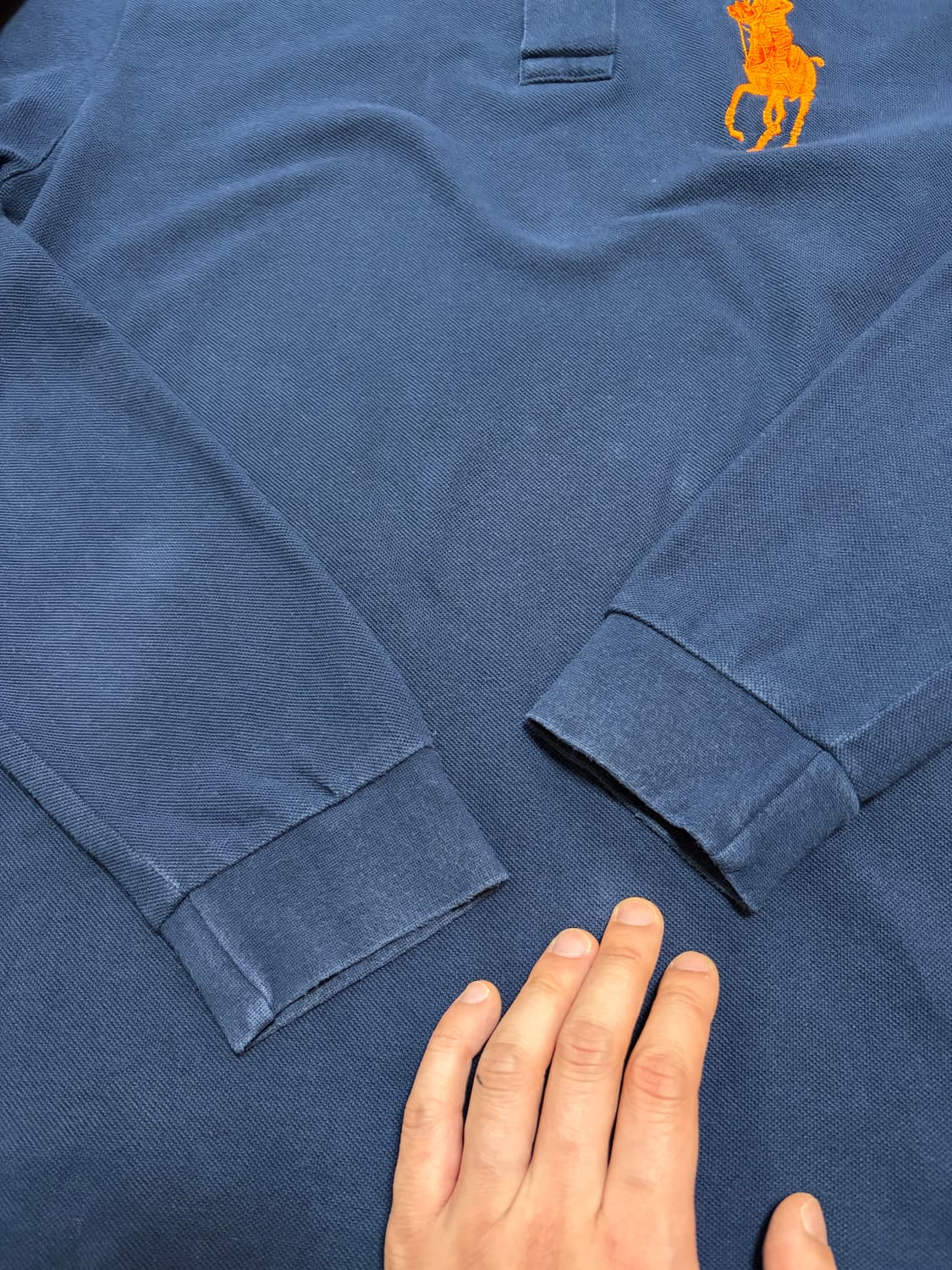 L) 폴로 랄프로렌 빅포니 긴팔 카라티 네이비 치프키프 상품이미지5