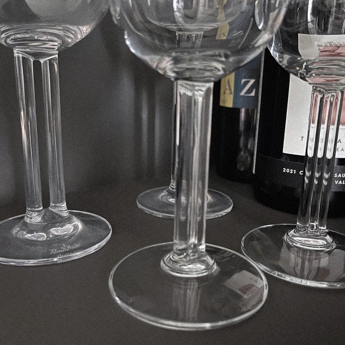 Vintage Triple Stem Wine Glass 상품이미지3
