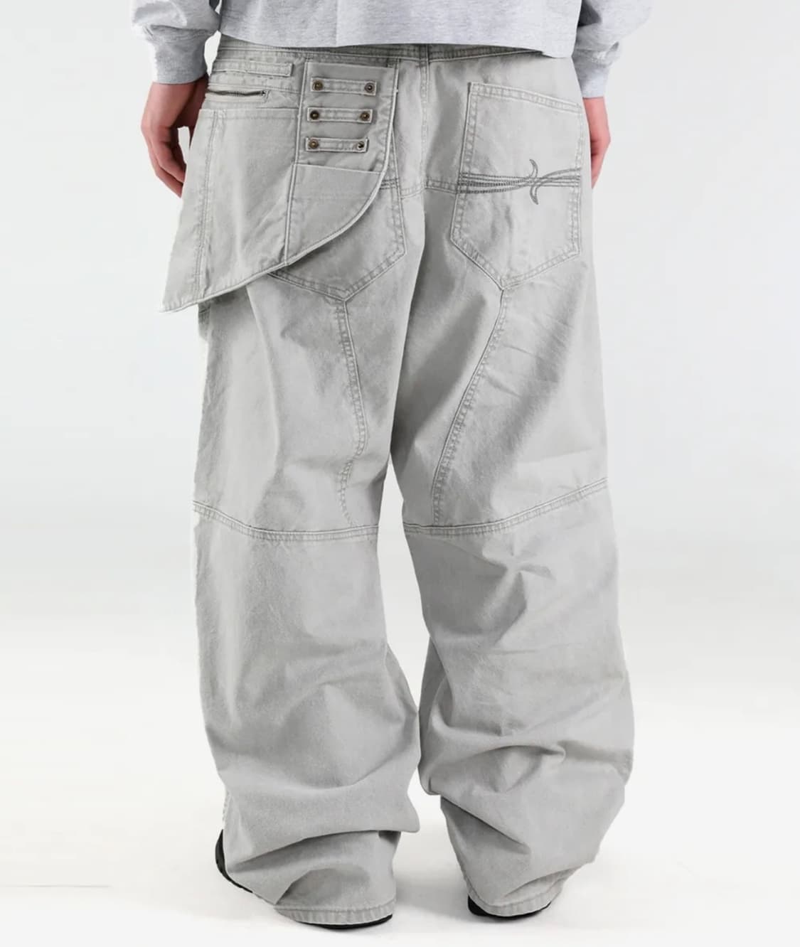 XP315 체어사이드 워크 코튼 팬츠 (GRAY) 상품이미지1