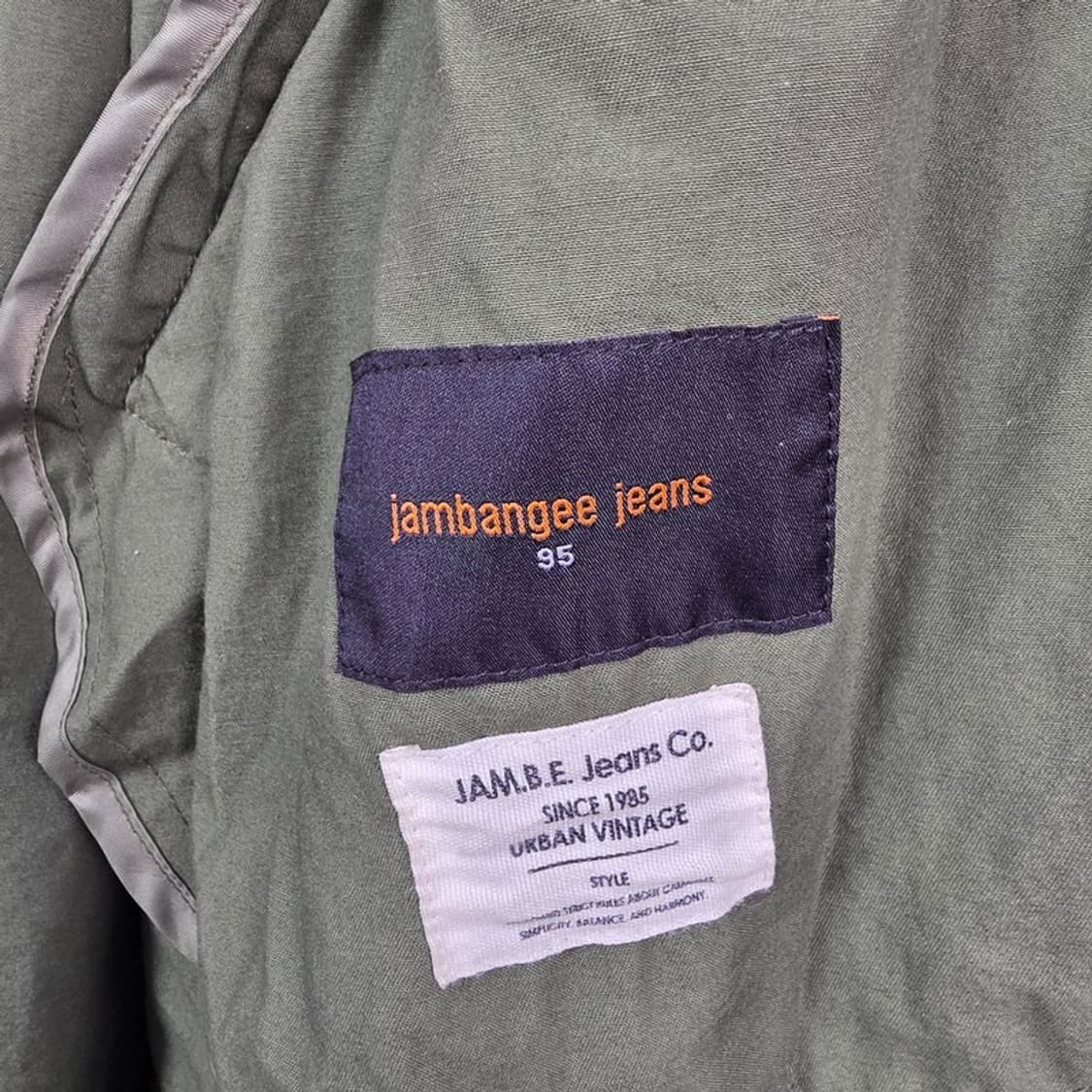 Jambangee jeans 어반 밀리터리 코튼 필드 자켓 M 상품이미지6