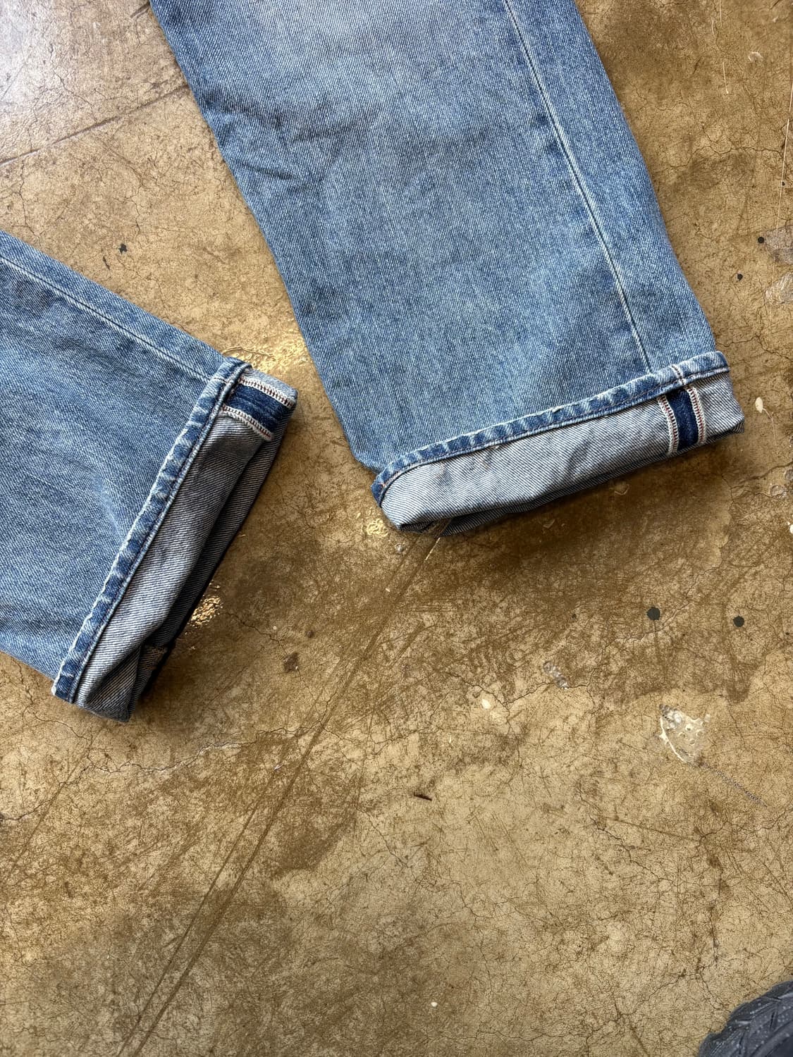 폴로 Authentic Dungarees 셀비지 데님 상품이미지3