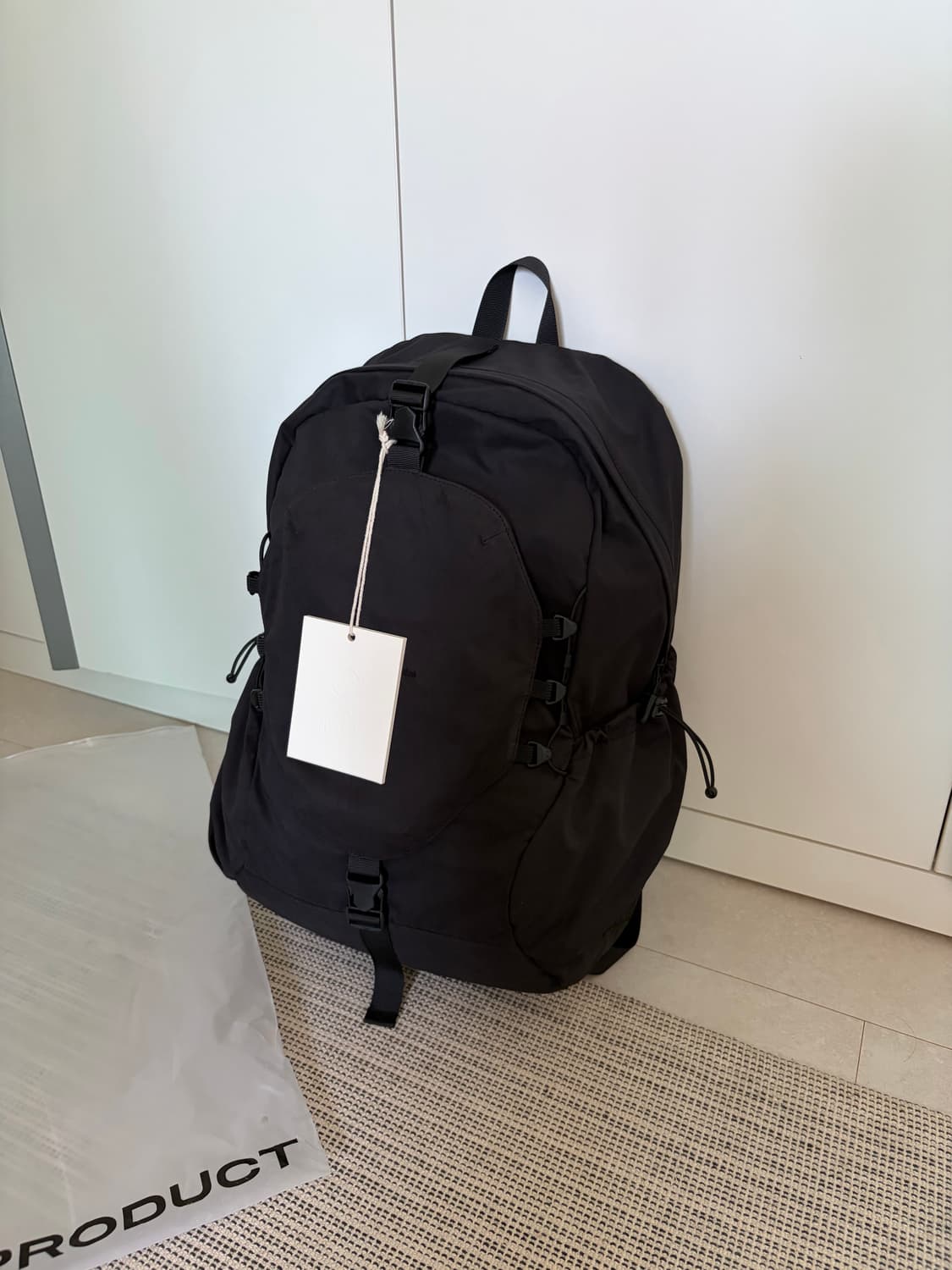 플라스틱 프로덕트 가방 백팩 새상품 상품이미지3