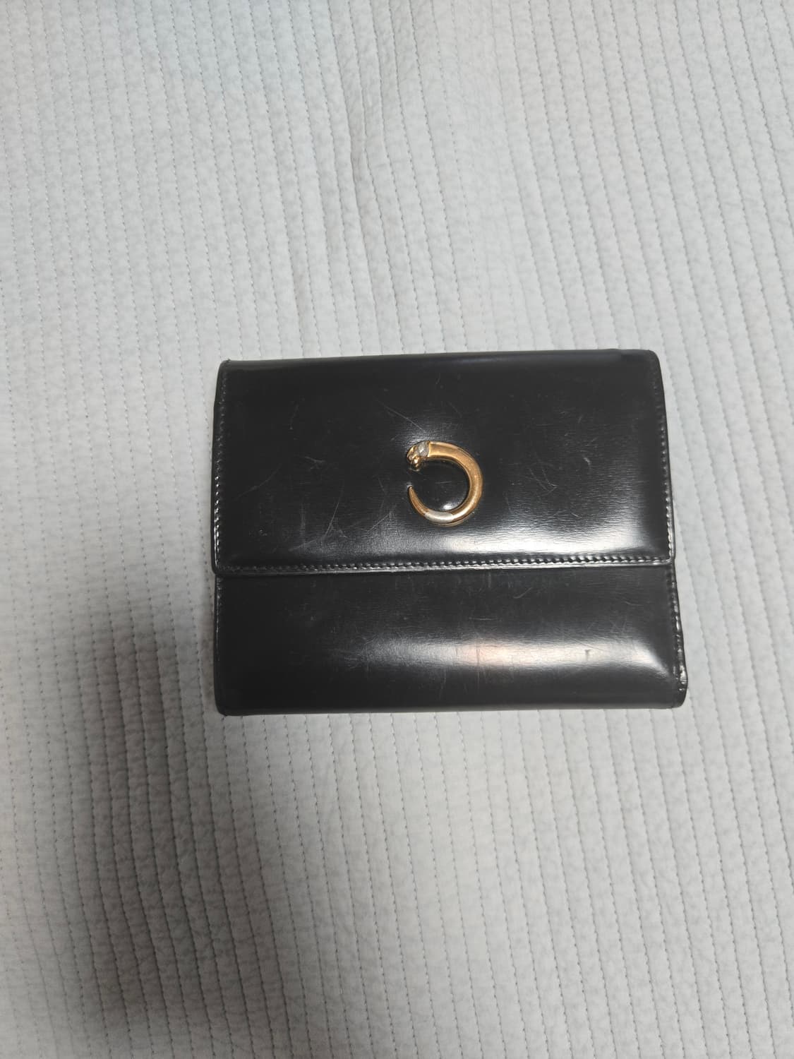 까르띠에 블랙 여성 반지갑 상품이미지1