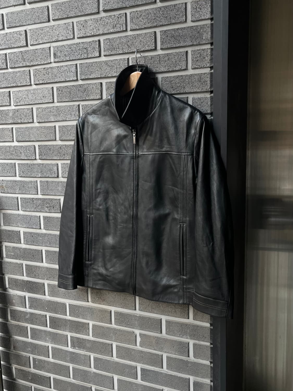 90s ICINOO lambskin 양가죽 자켓 상품이미지2