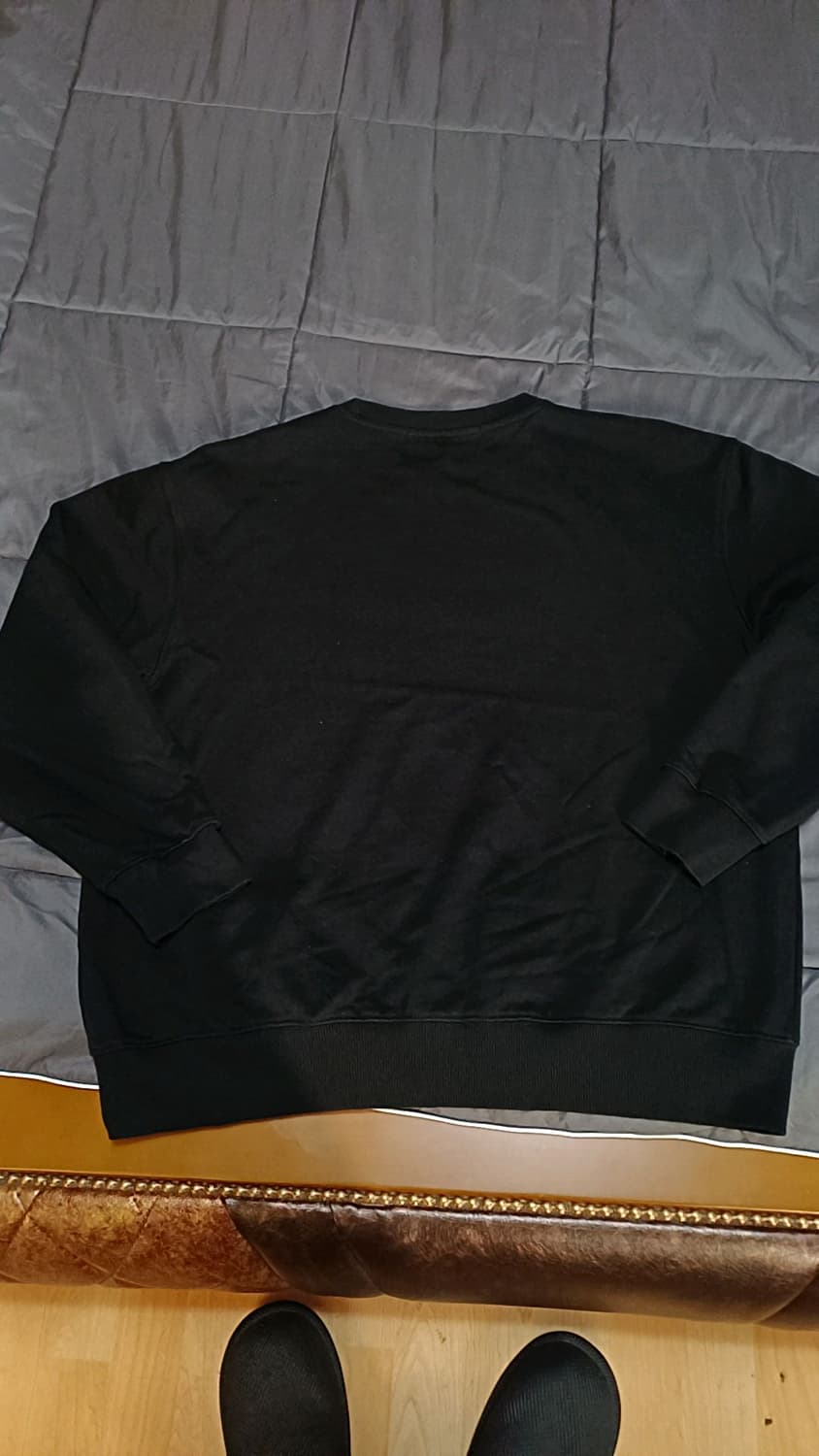 플랙 오버핏맨투맨 M 여성77 가슴61 기장65 상품이미지3