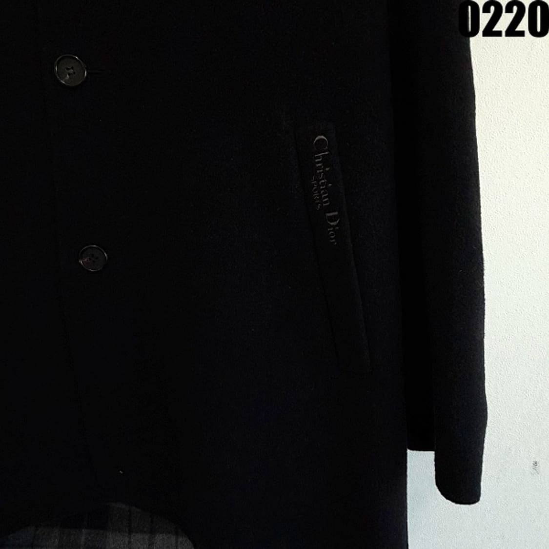 크리스찬 디올 무슈 스포츠 라인 울 코트 95 0220  상품이미지3