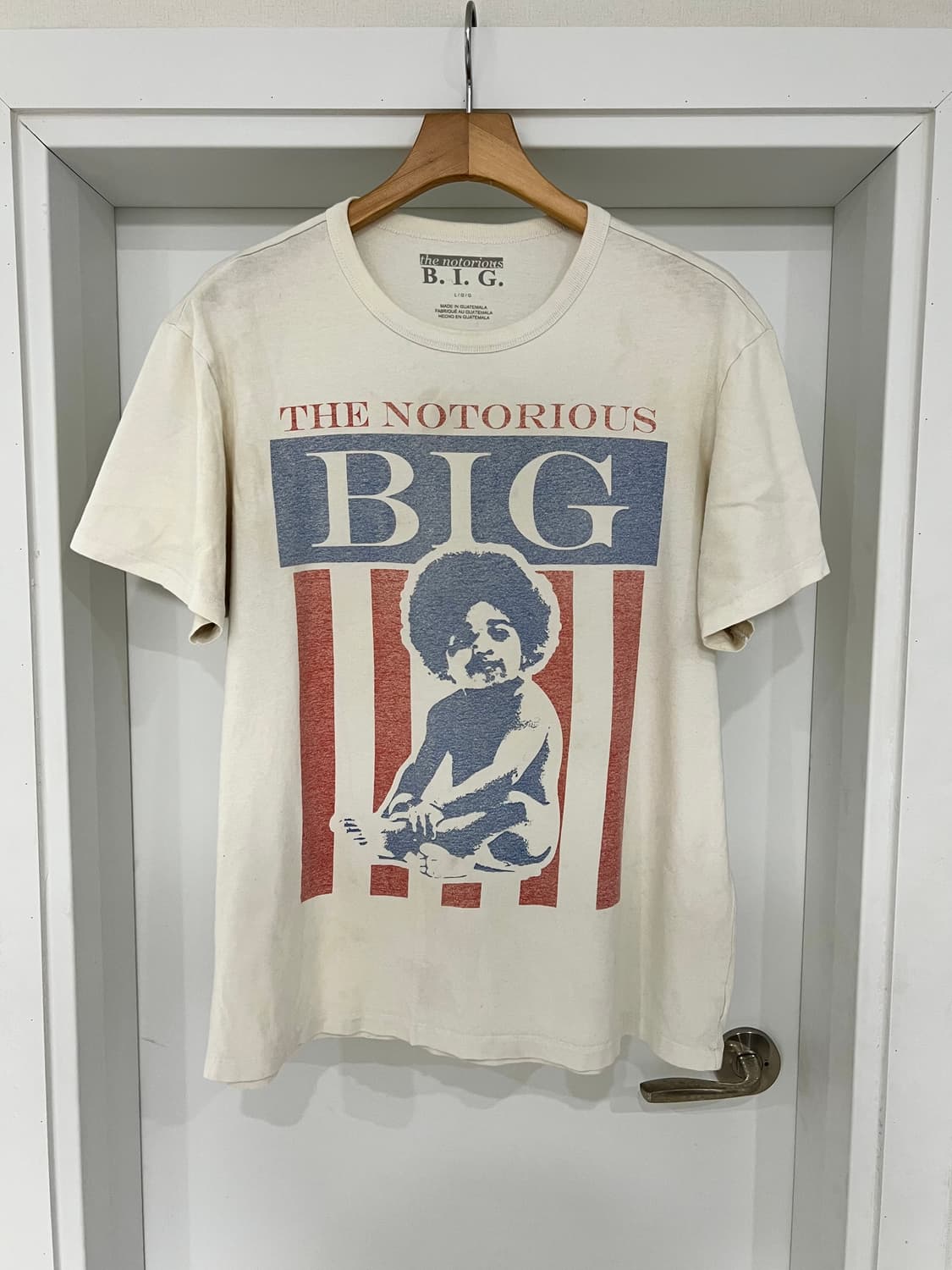 아메리칸 이글 x 비기(Biggie) 콜라보 빈티지 그래픽 반팔 상품이미지2