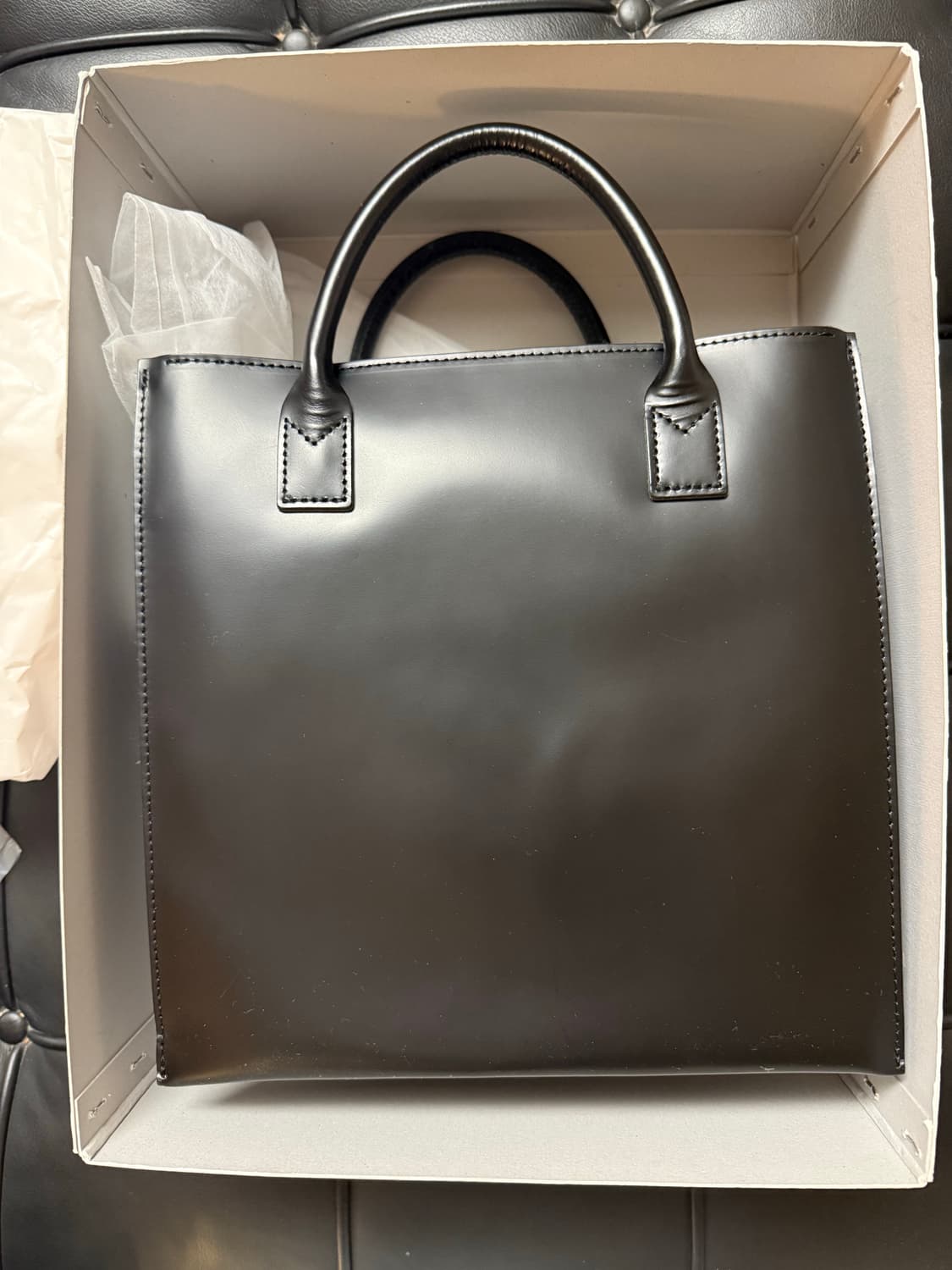 꼼데가르송 준야와타나베 블랙 토트백 상품이미지4