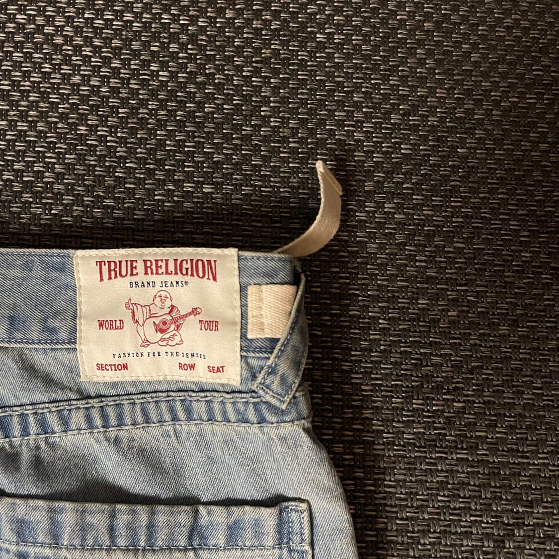 (30) 트루릴리젼 디테일 카고 연청 데님 팬츠 M 상품이미지9