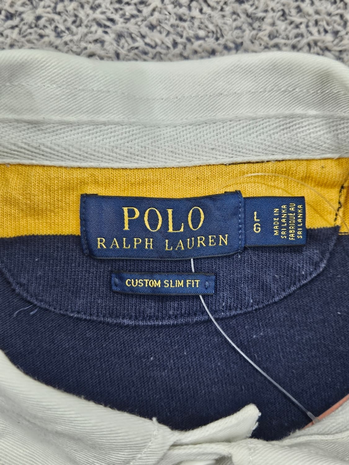 폴로랄프로렌 스트라이프 럭비 티셔츠 ( L ) / 11768 상품이미지9