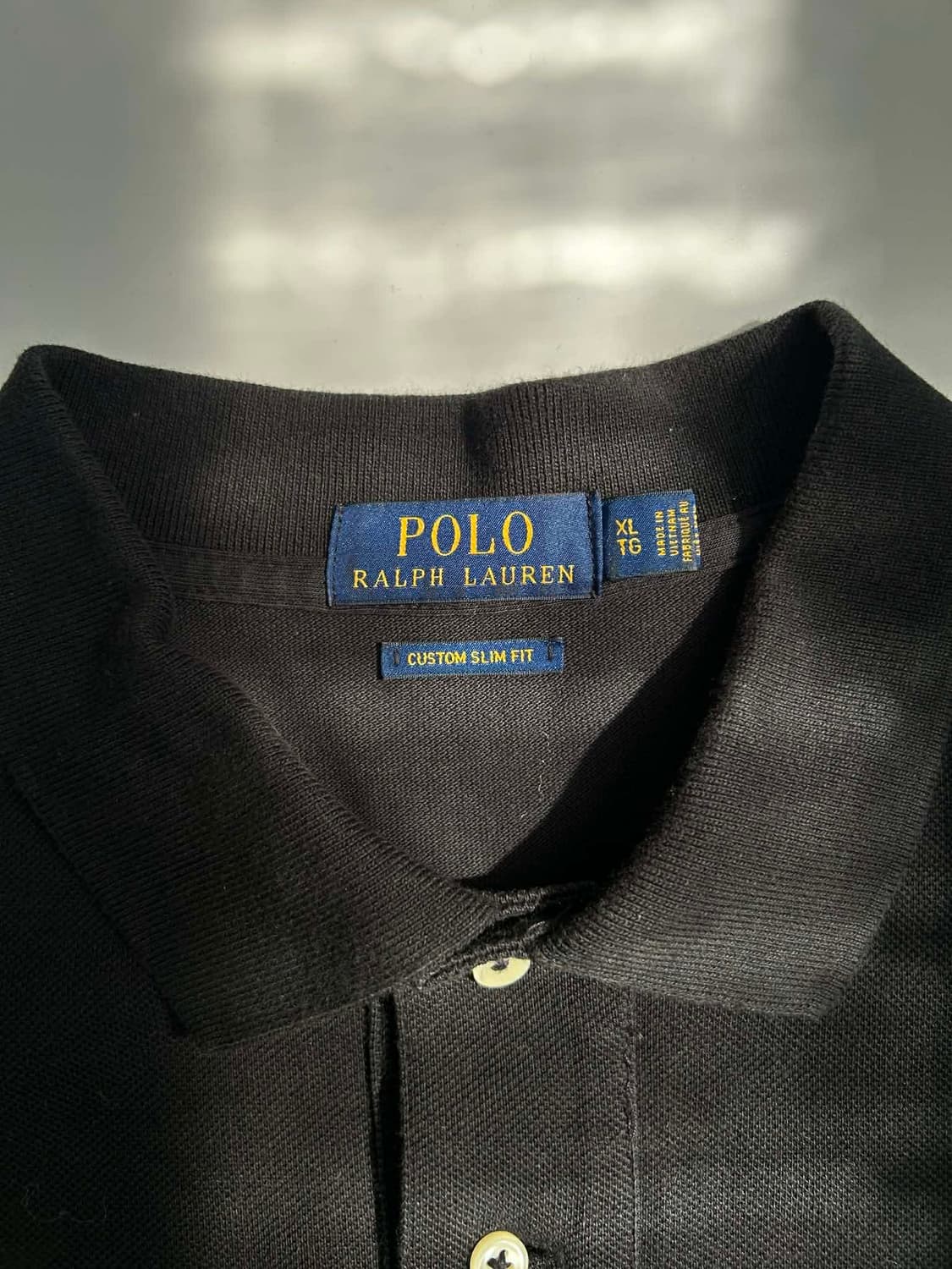 [XL] 폴로 랄프로렌 빅포니 블랙 치프키프 pk 반팔 카라티 상품이미지4