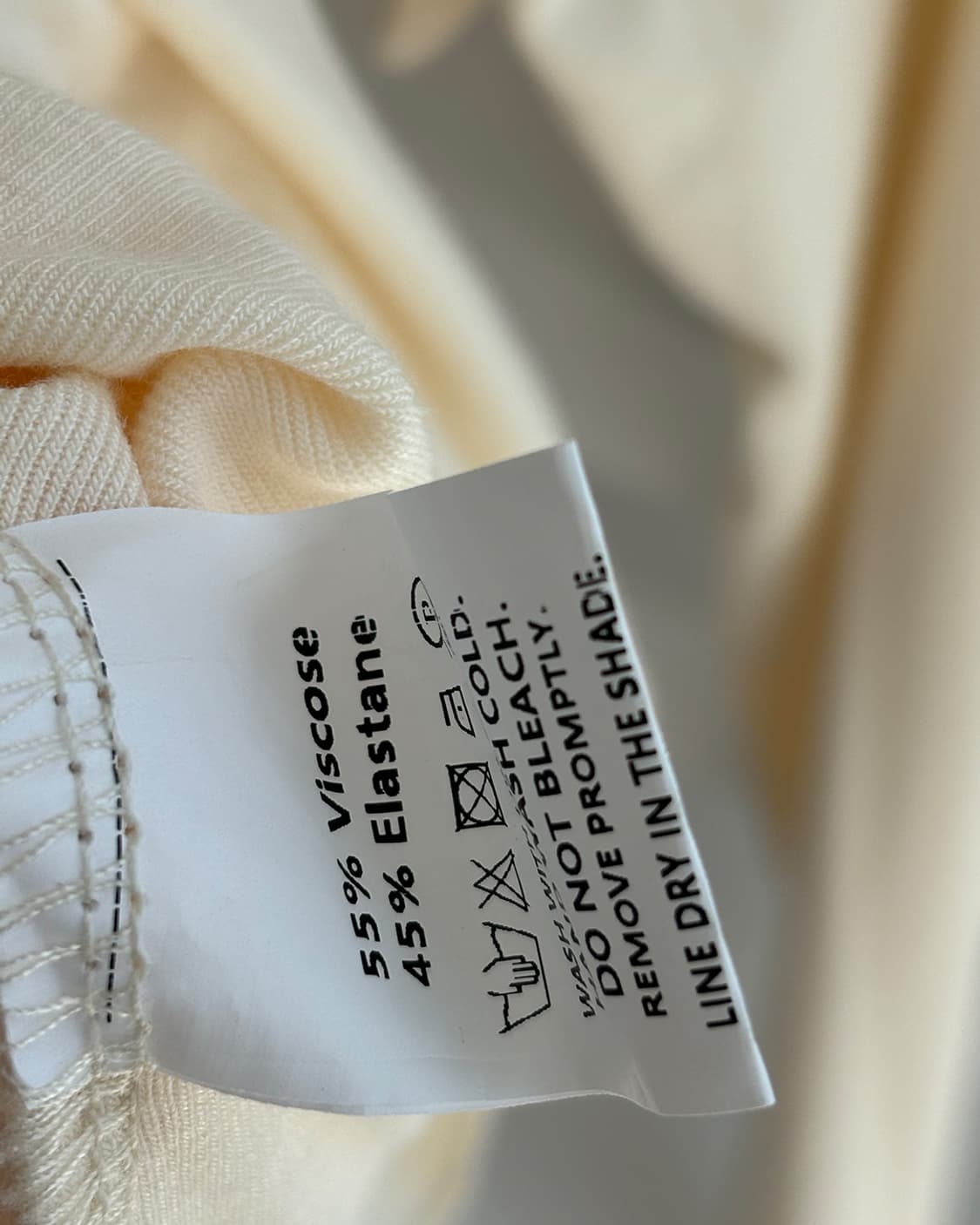 YRZS one rose shirring scarf t-shirts 상품이미지7