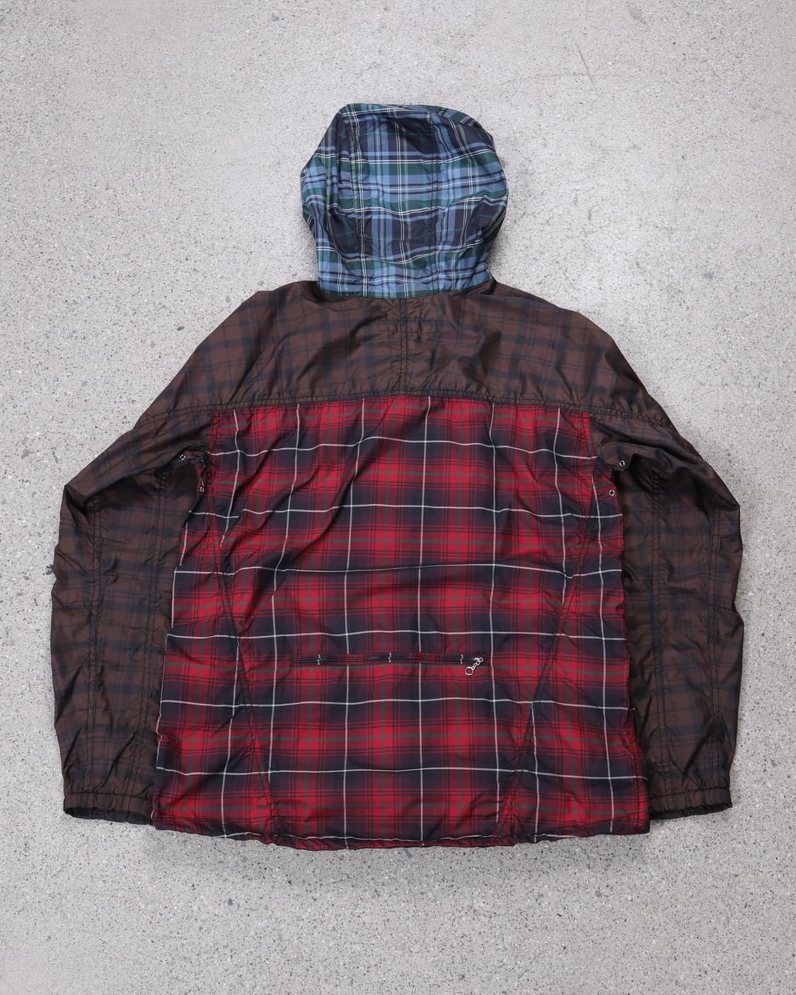 CDG SHIRT AW10 Check Hooded Windbreaker 상품이미지5