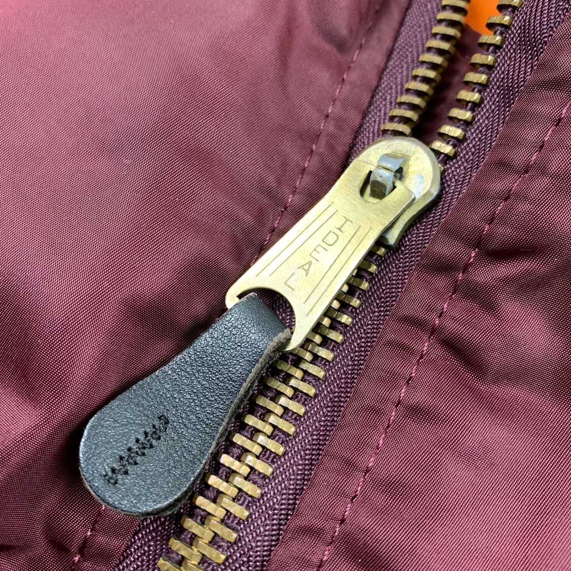 알파인더스트리 MA-1 항공점퍼 버건디  상품이미지3