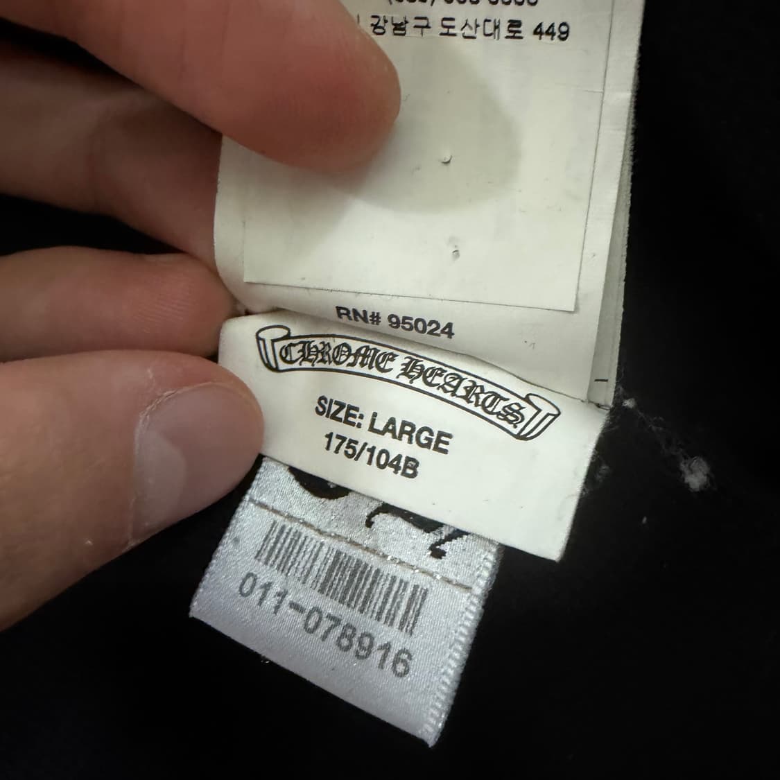 크롬하츠 후드집업L 상품이미지8