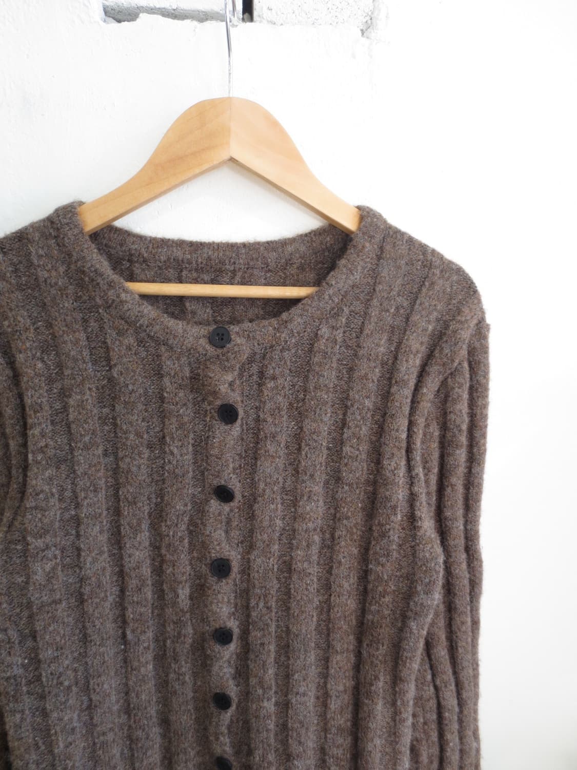 vintage brown cardigan 상품이미지6