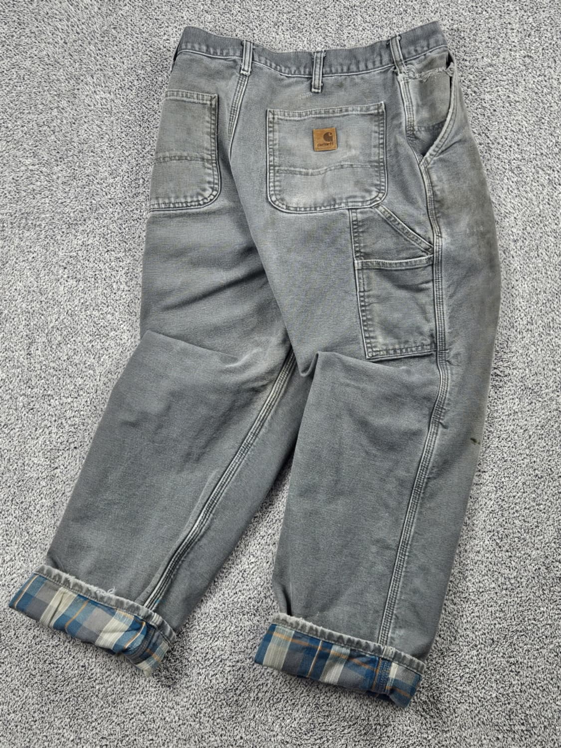칼하트 헤비 플란넬 카펜터 워크 팬츠 ( 32X30 ) / 10122 상품이미지4
