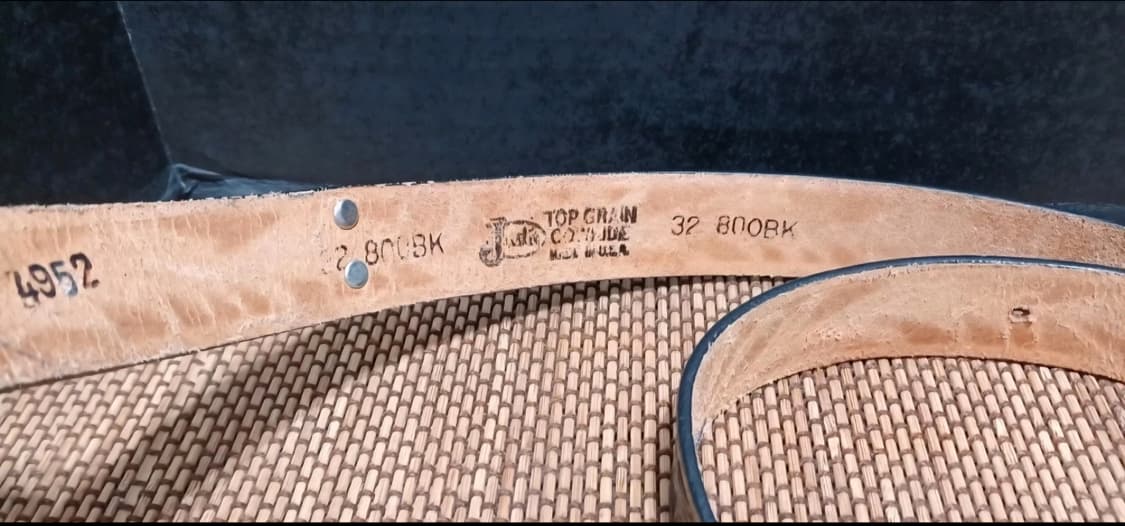 저스틴부츠 웨스턴벨트 32 상품이미지6