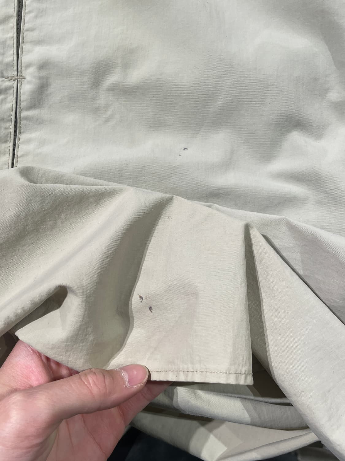 노스페이스 베이지 벨크로 포켓 폴리에스터 셔츠 상품이미지8