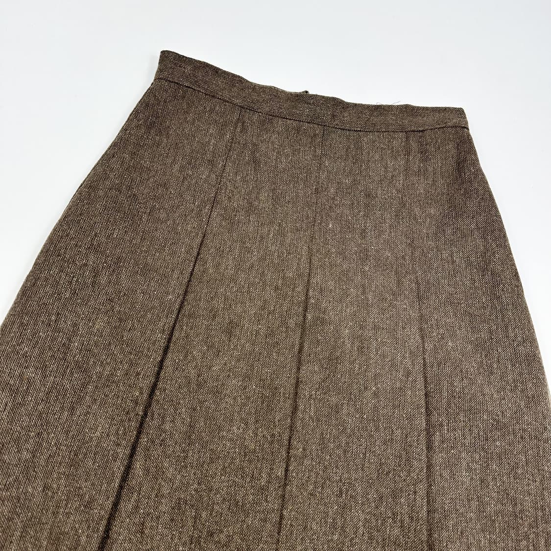 VTG 빈티지 브라운 울 롱스커트 치마 (24인치 여성추천) 상품이미지3