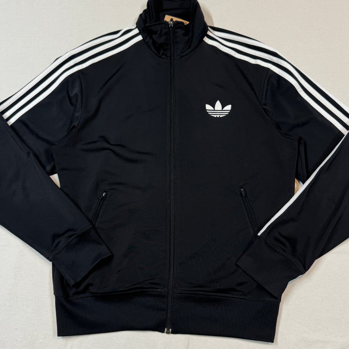 100) 아디다스 파이어버드 삼선 져지 트랙탑 집업 블랙 A92 상품이미지2