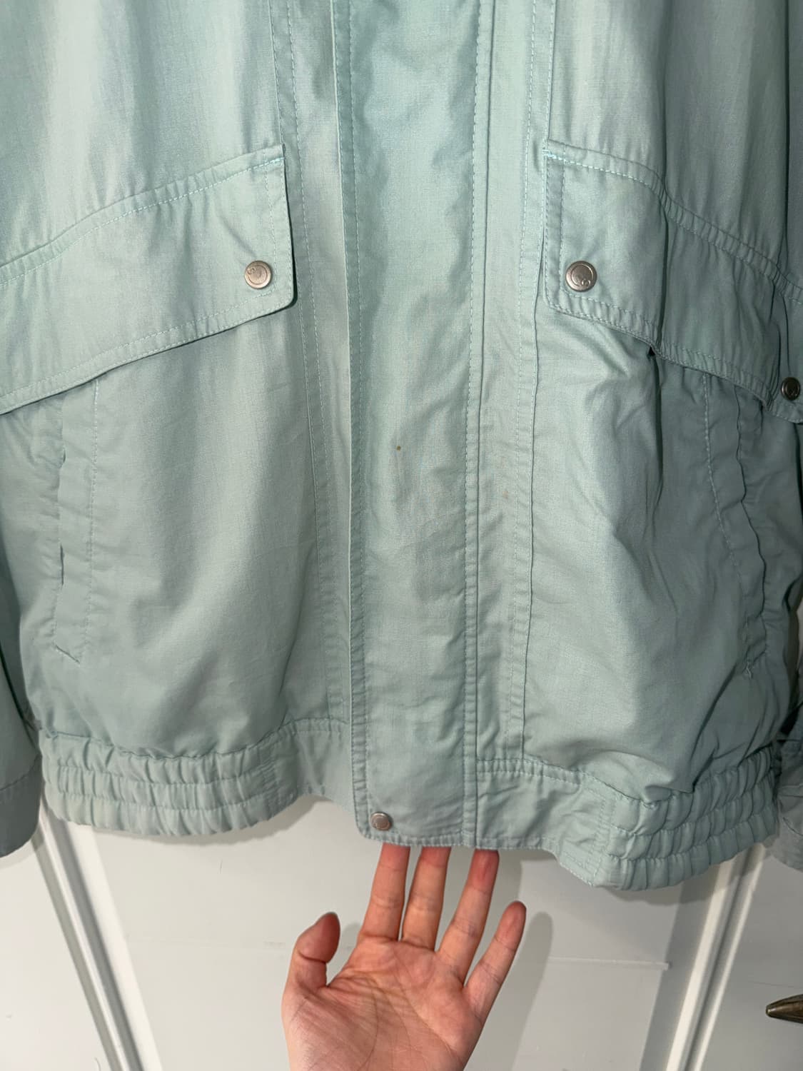 일본빈티지 민트초코 봄버자켓  상품이미지9