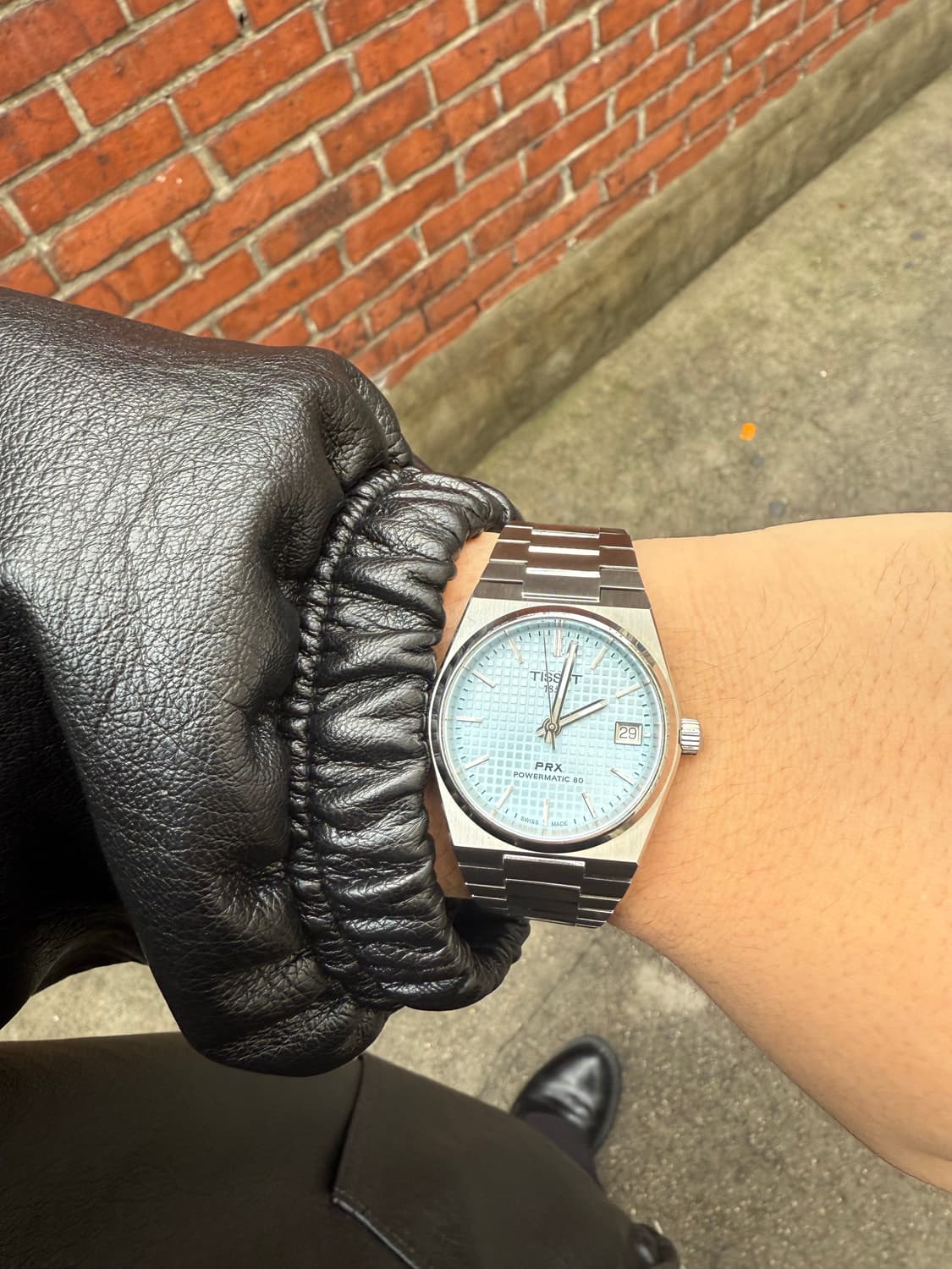 티쏘prx 35m 파워매틱80 아이스블루 팝니다 mop화이트랑 교환가능 상품이미지2